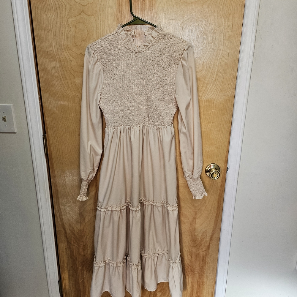 Kohl's Cream Polyester Blend Top